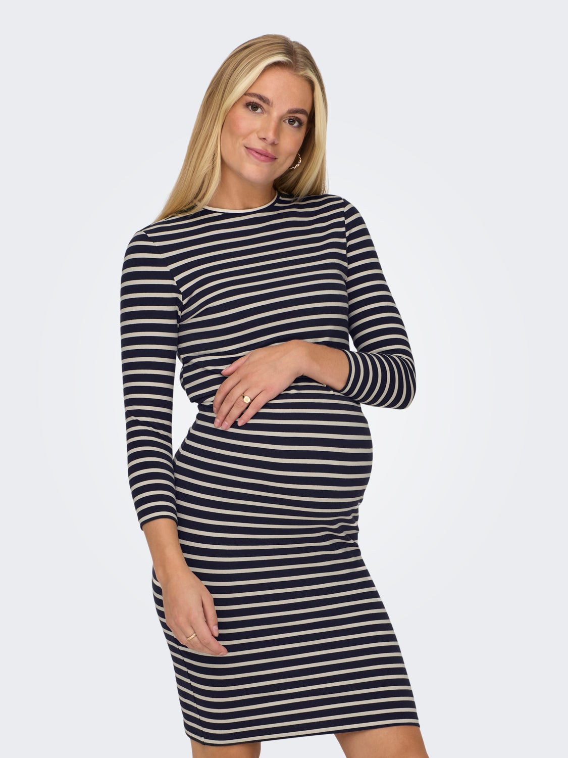 mama mini o-neck dress