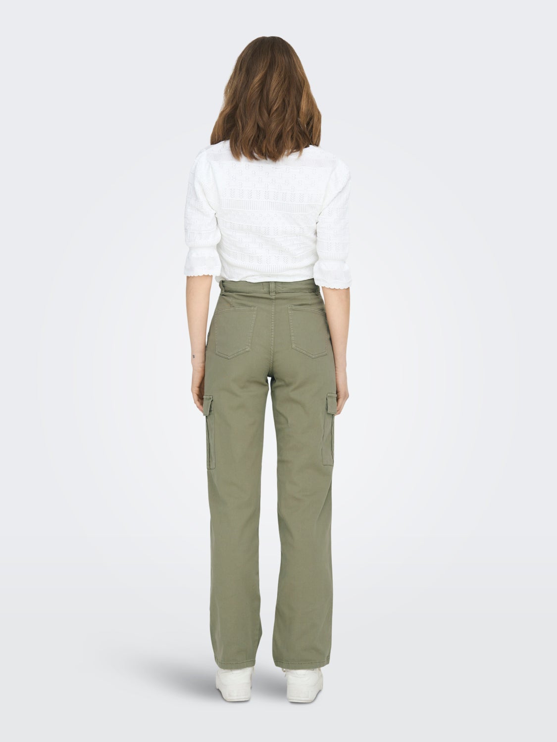 Straight Fit Cargo Trousers
