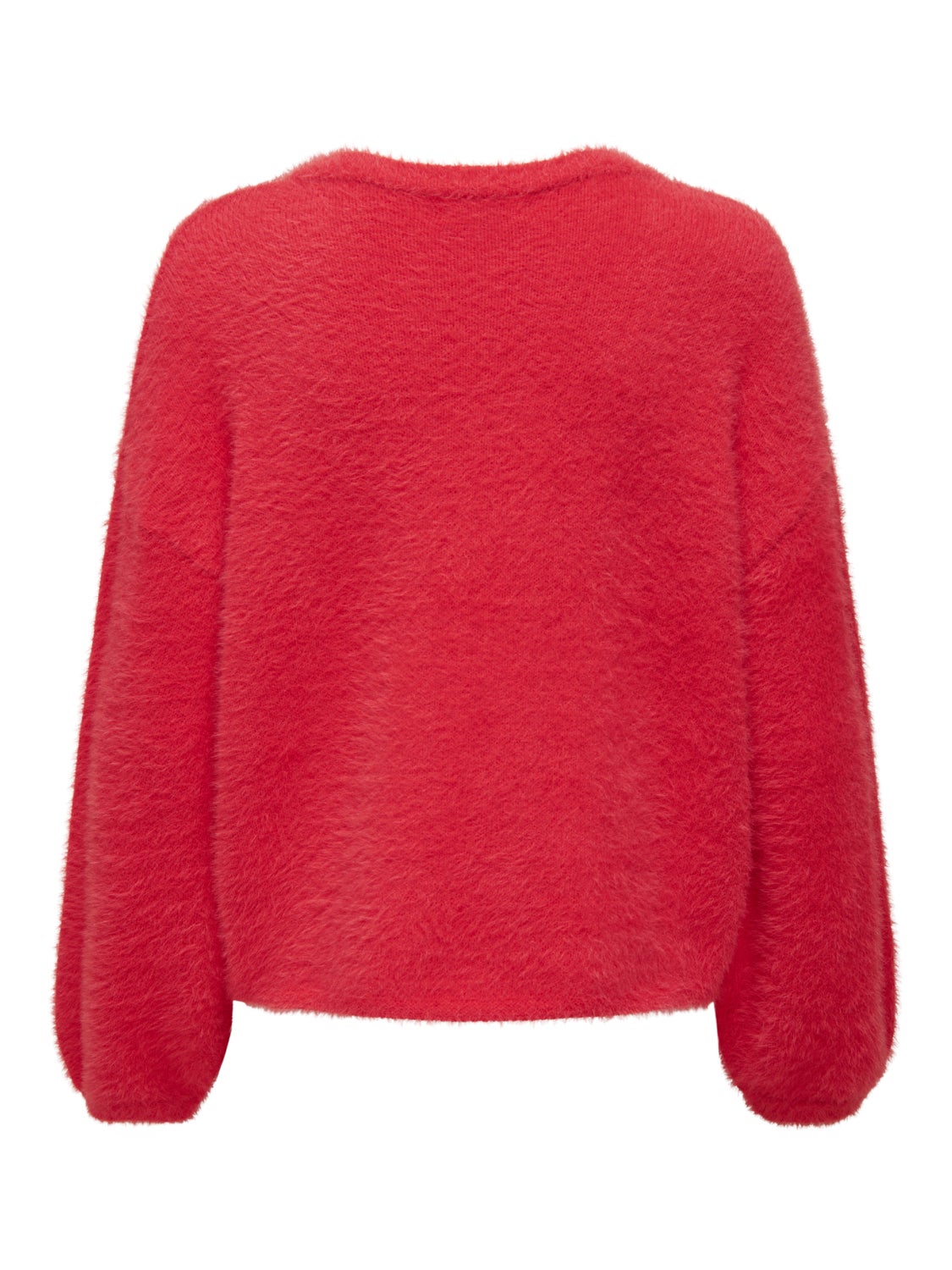 V-neck knitted pullover