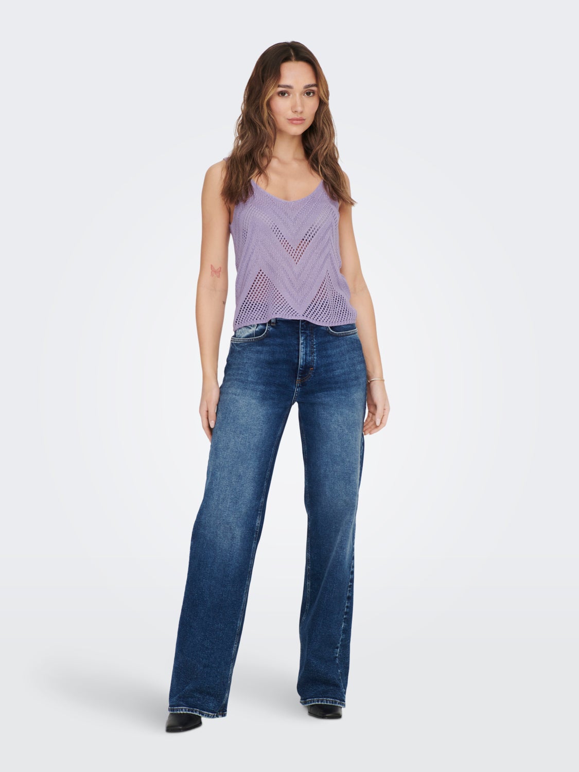 Textured Knitted Top