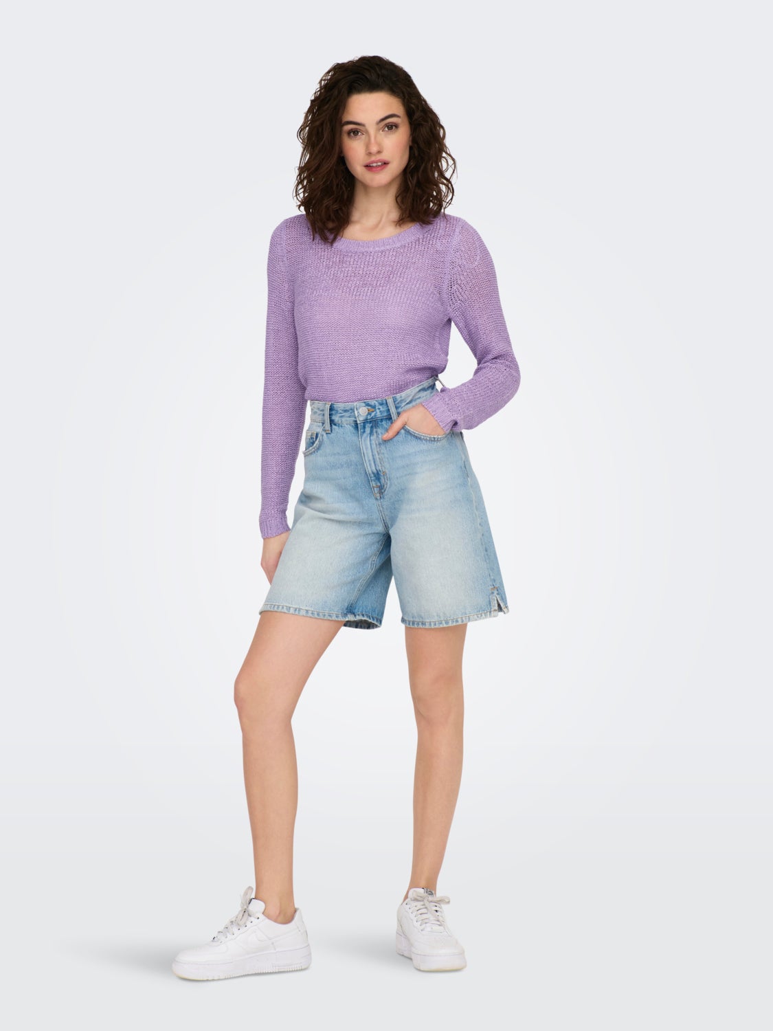 Texture Knitted Pullover