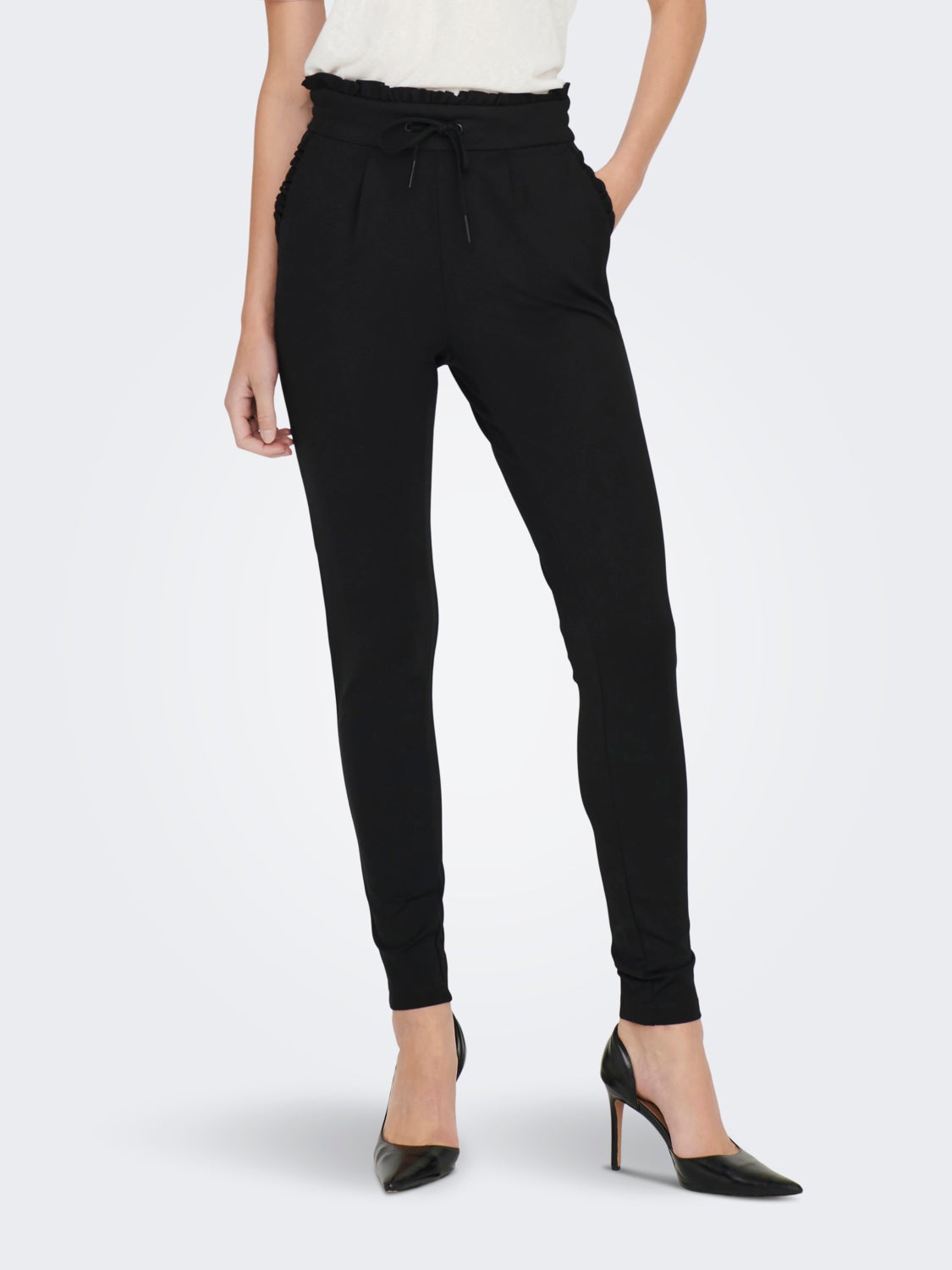 Tall draw string trousers