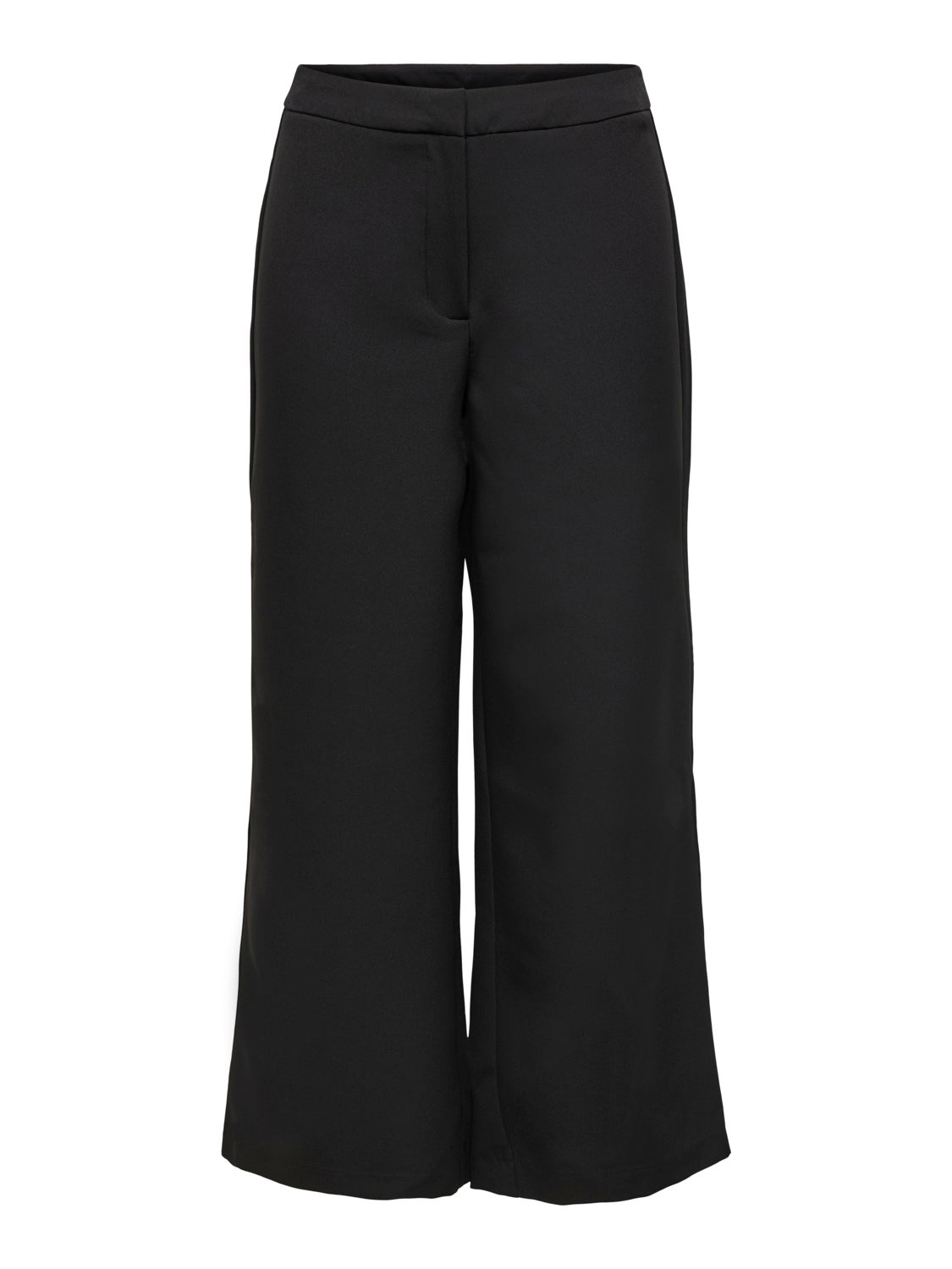 Solid colored wide Trousers