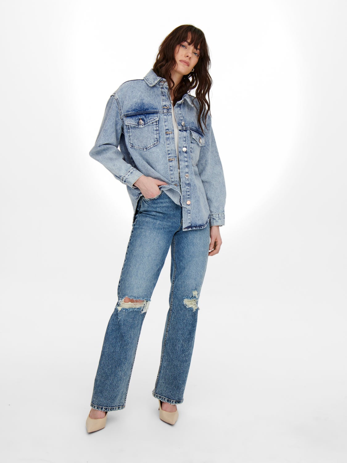 Oversize Denim shirt