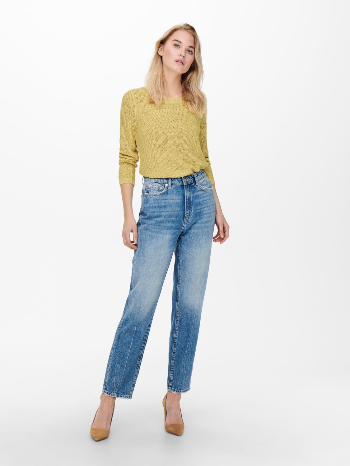 Texture Knitted Pullover