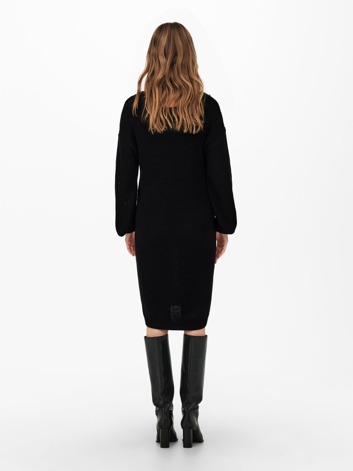 Mama lace detail Knitted Dress