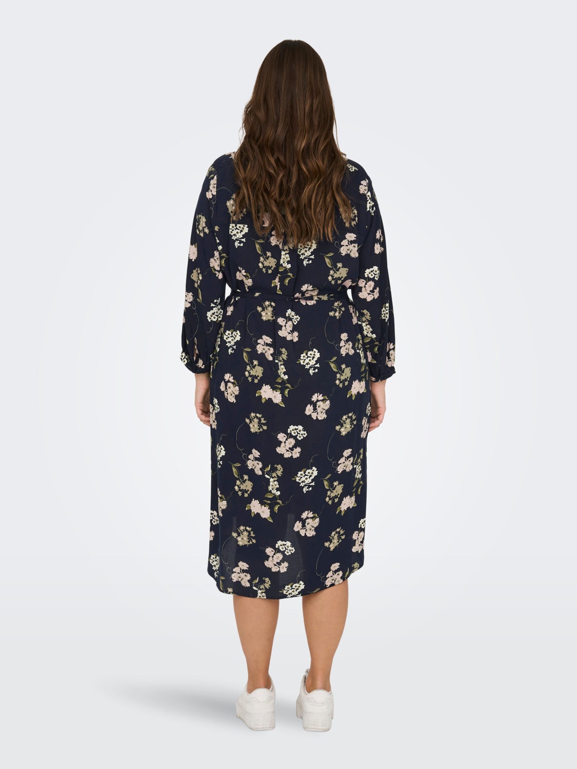 Curvy 3/4 sleeved Dress