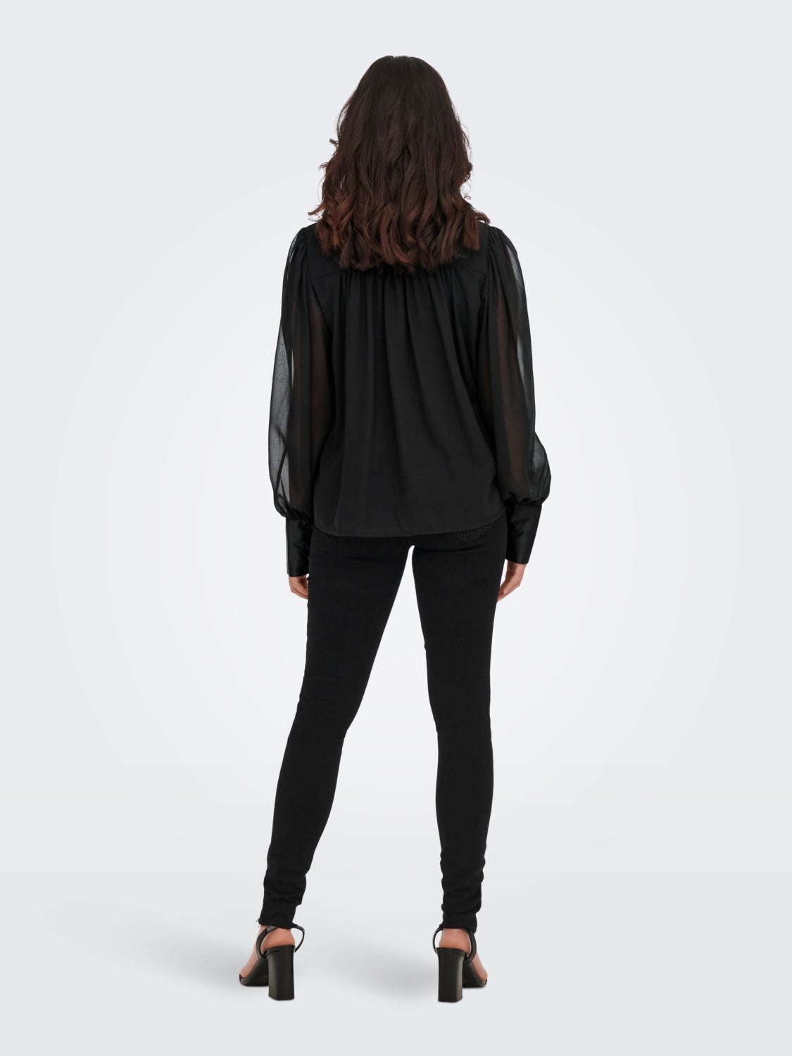 Volume Top With High Neck