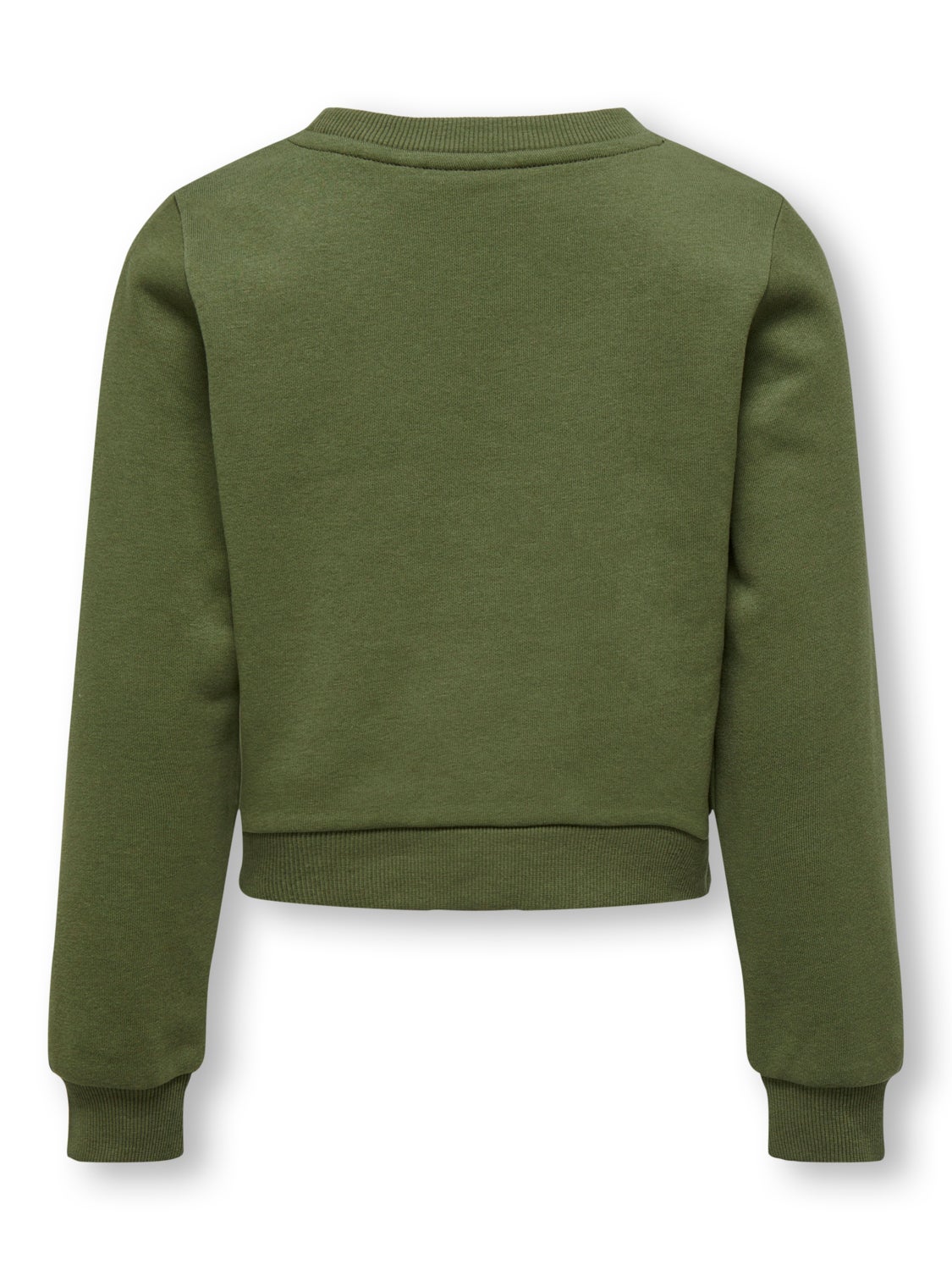Short o-neck sweatshirt