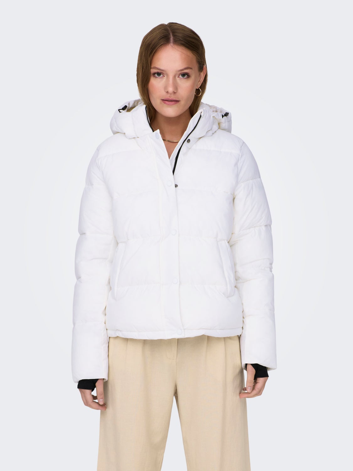 Short puffer jacket
