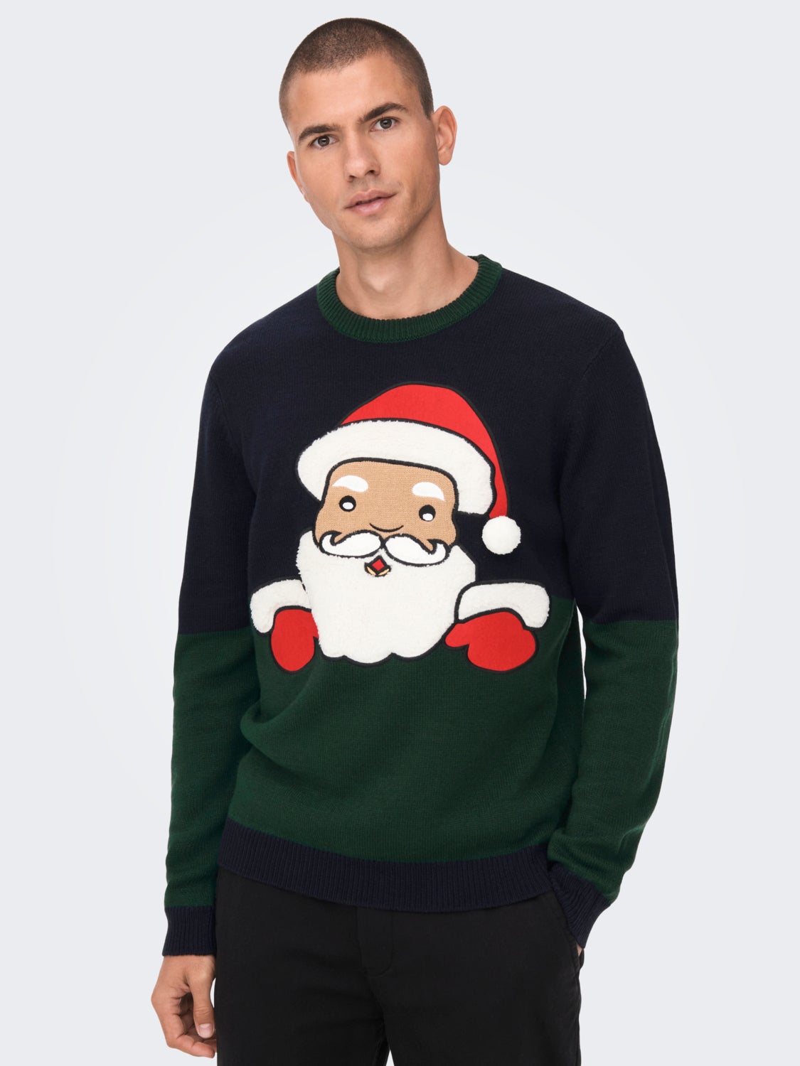 Christmas knitted pullover