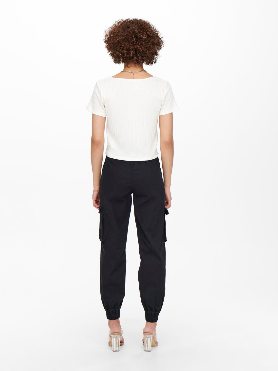 Mid waist Cargo trousers