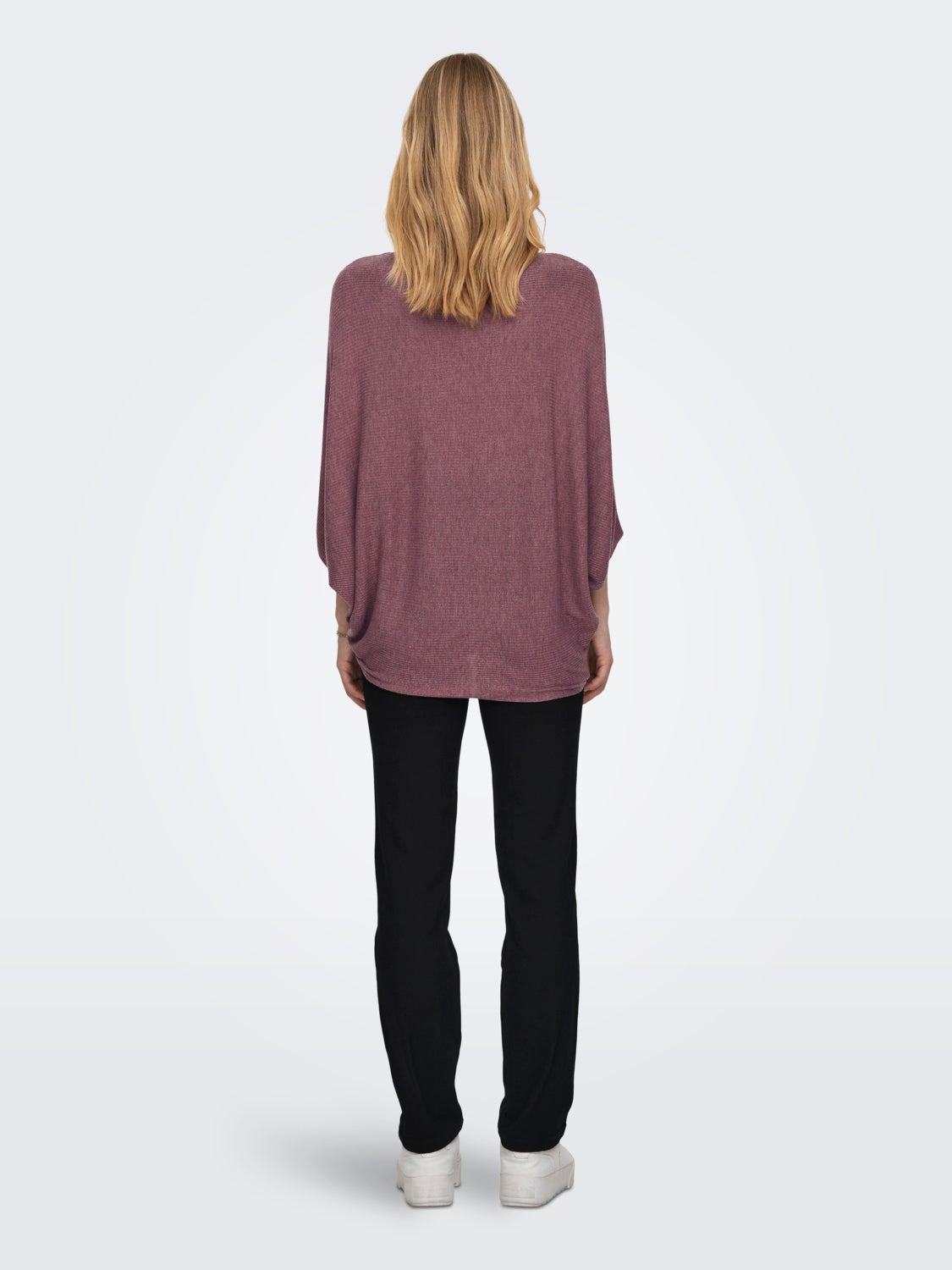 Batsleeve Knitted Pullover
