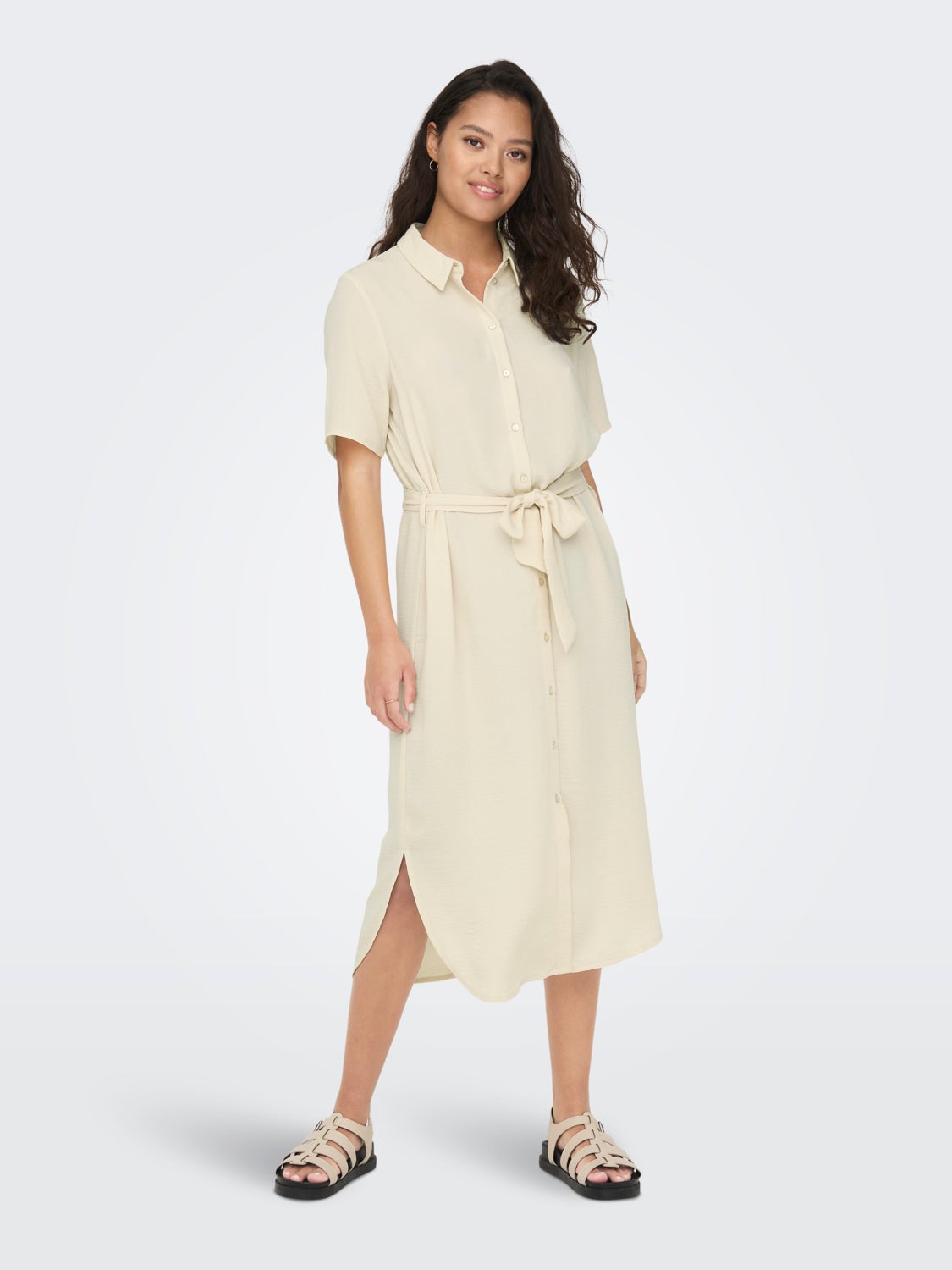 Midi Short sleeved dress