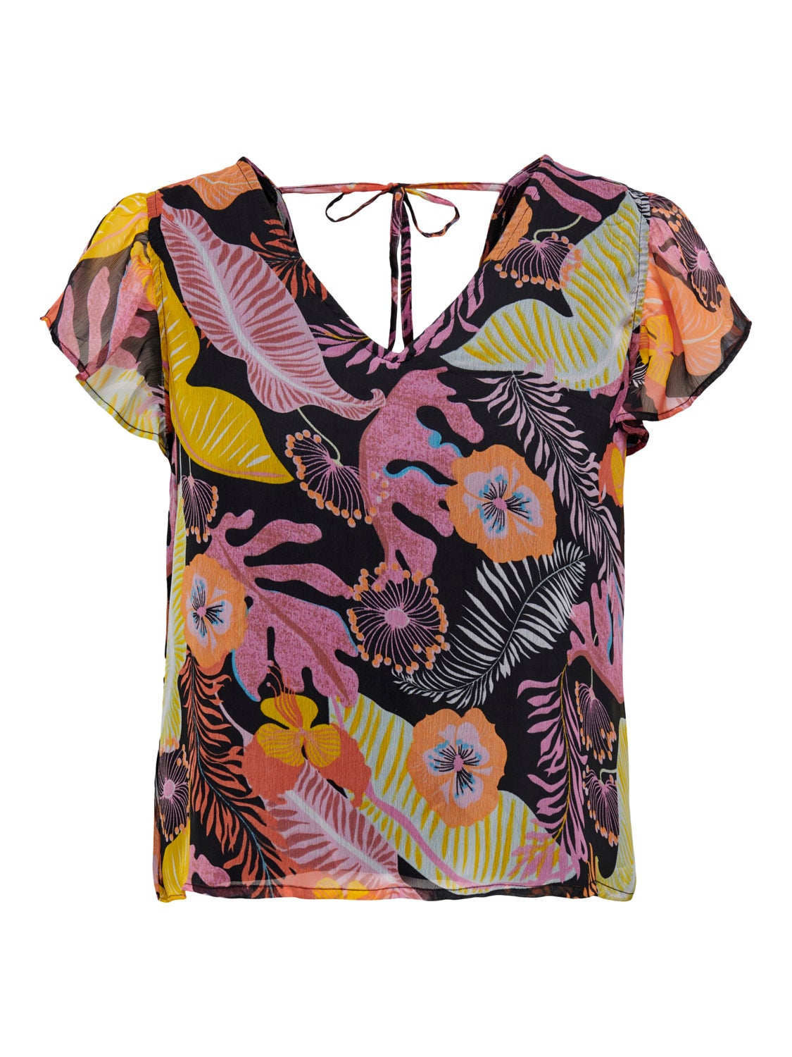 Regular Fit V-Neck Top