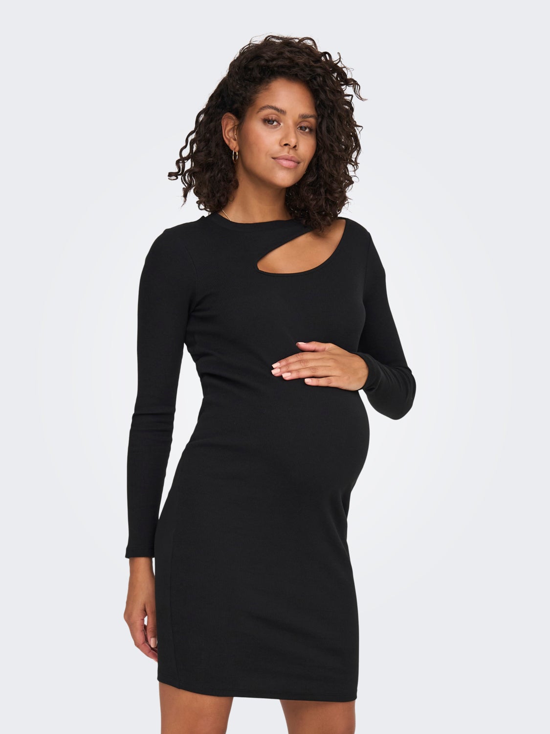 Mama cut-out detail dress