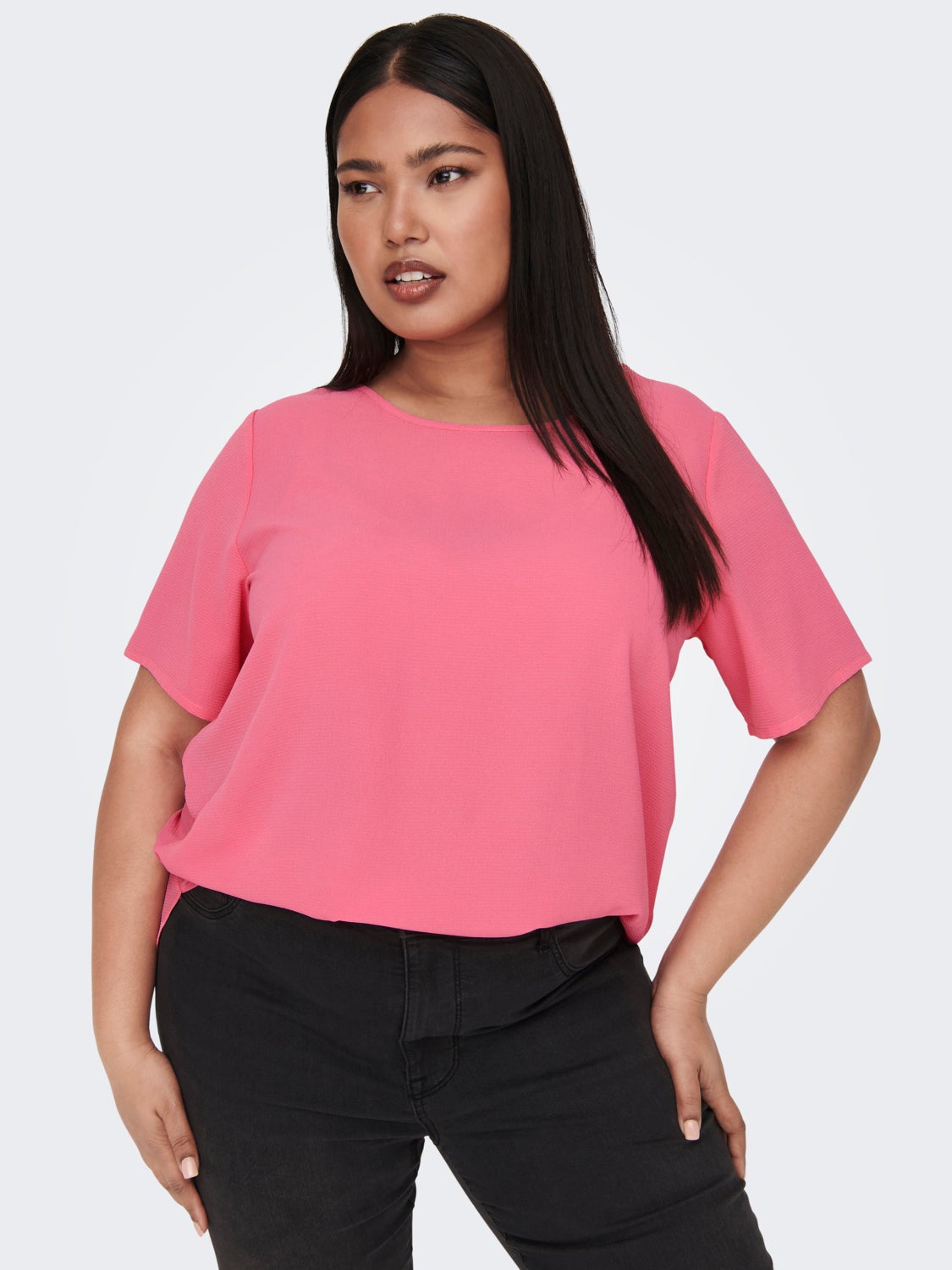 Regular Fit Boat neck Top