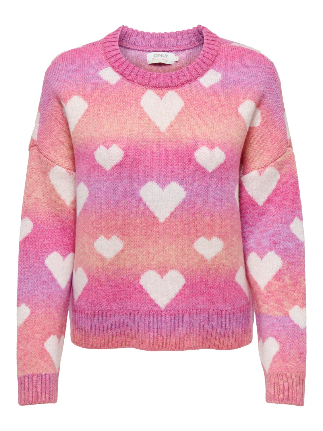 Heart Knitted Pullover