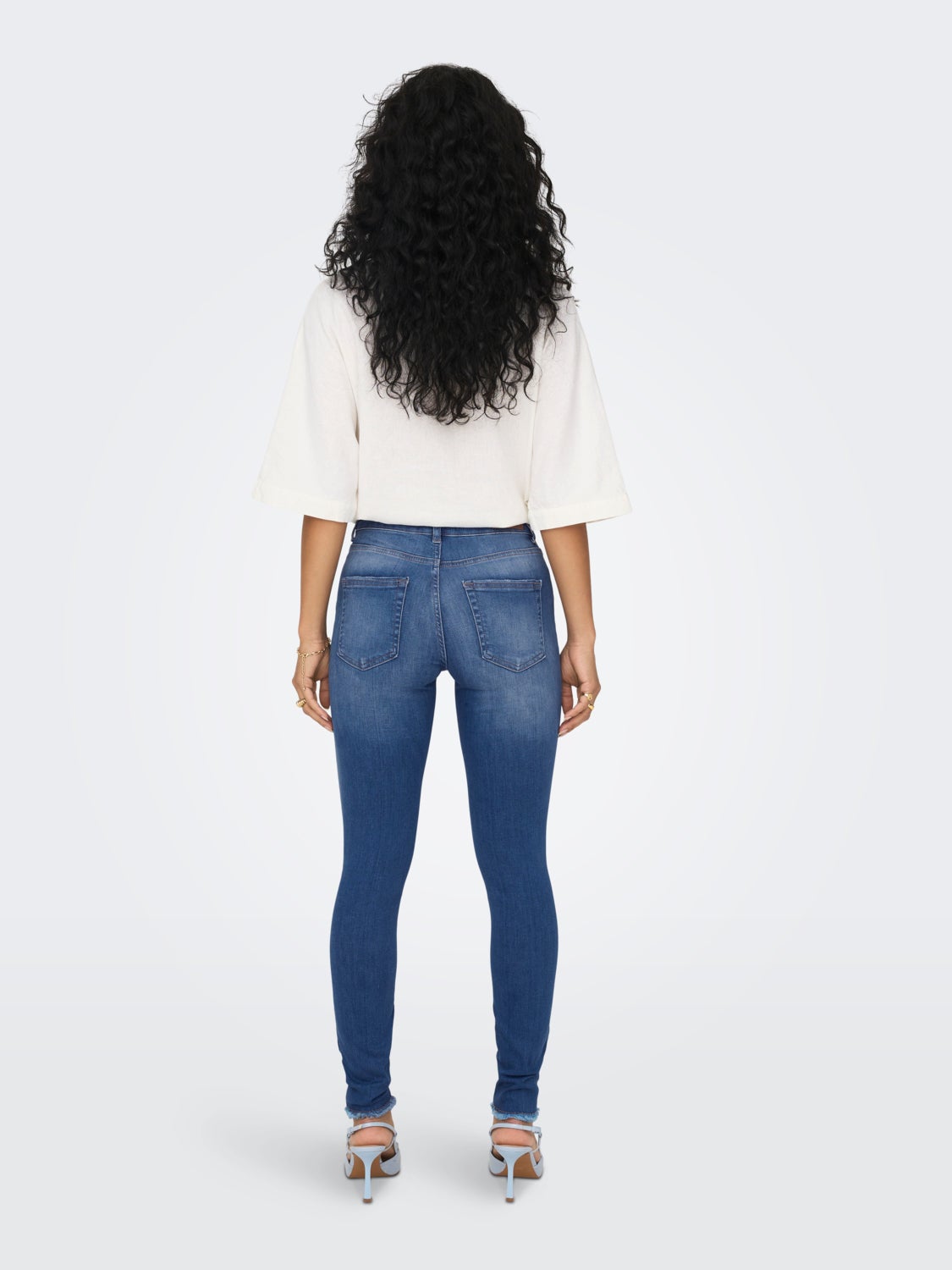 OnlBlush Mid ankle Skinny jeans