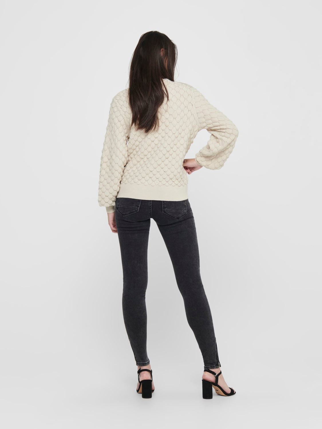 Texture Knitted Pullover