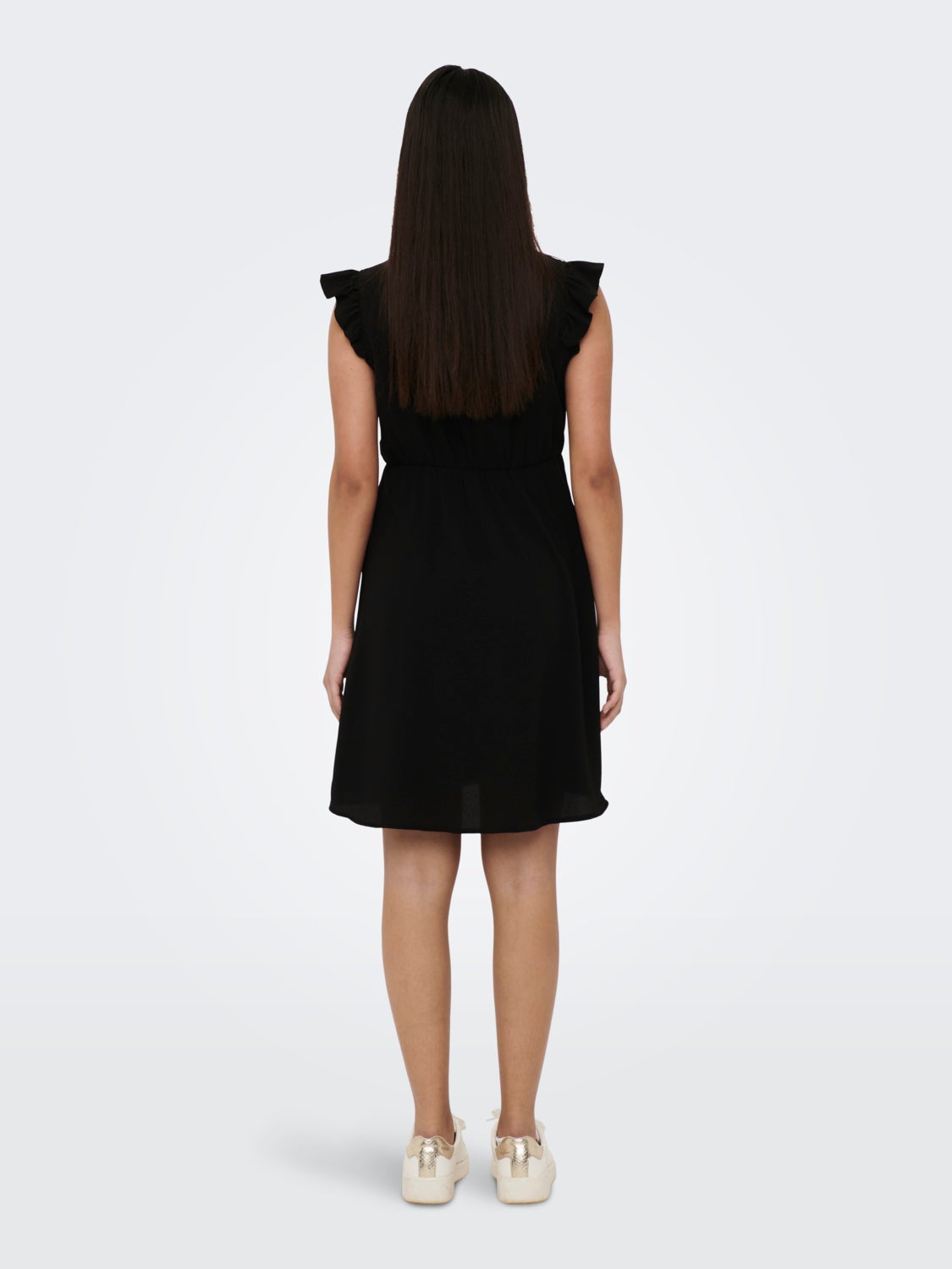 Regular Fit V-Neck Short dress