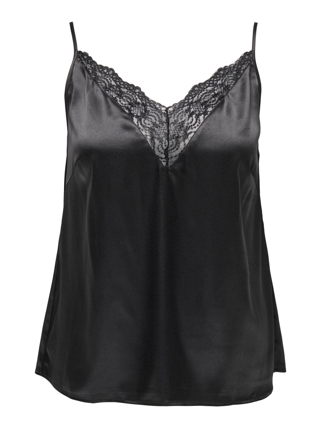 Regular Fit V-Neck Curve Top