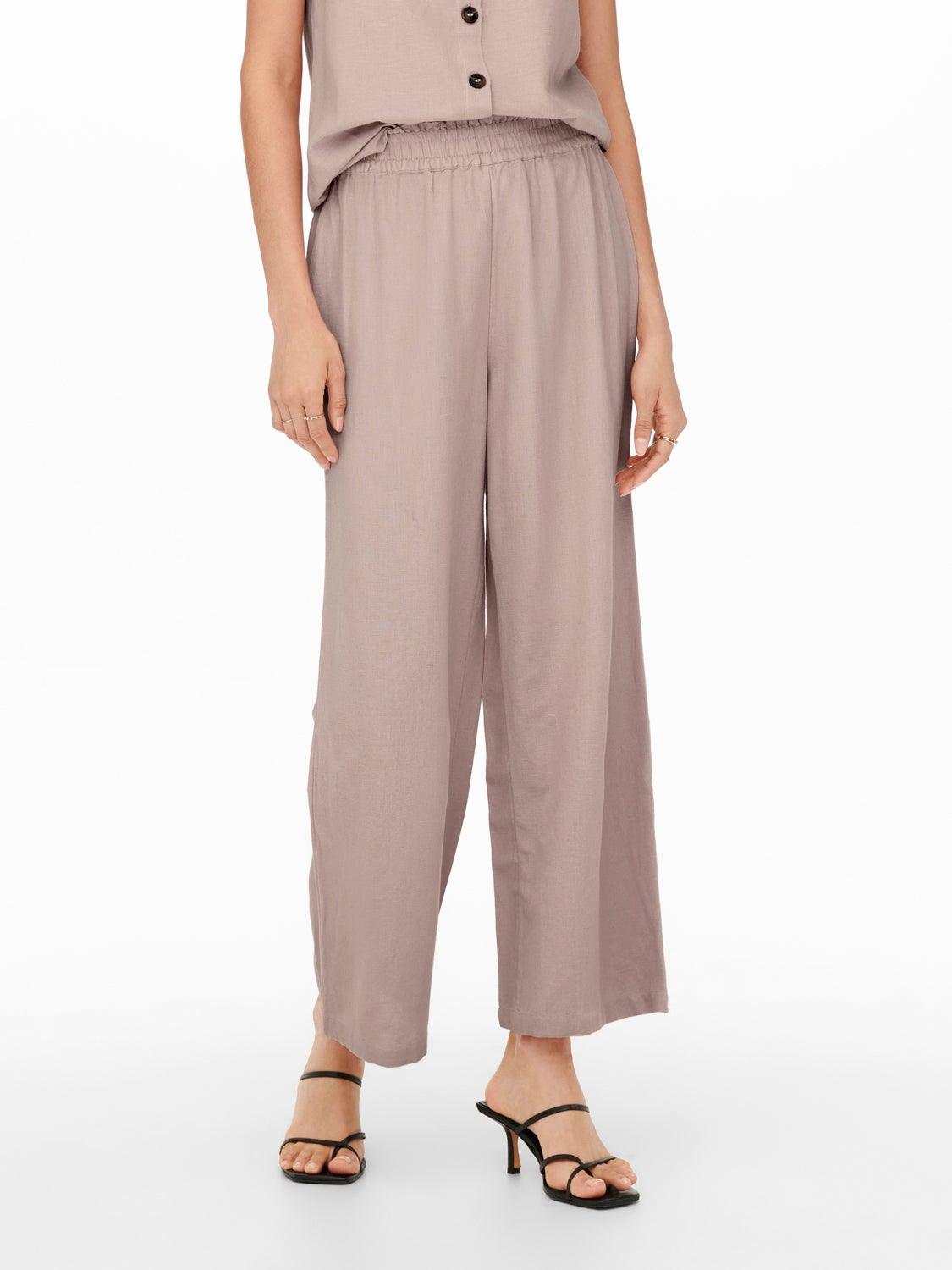 Linen ankle Trousers