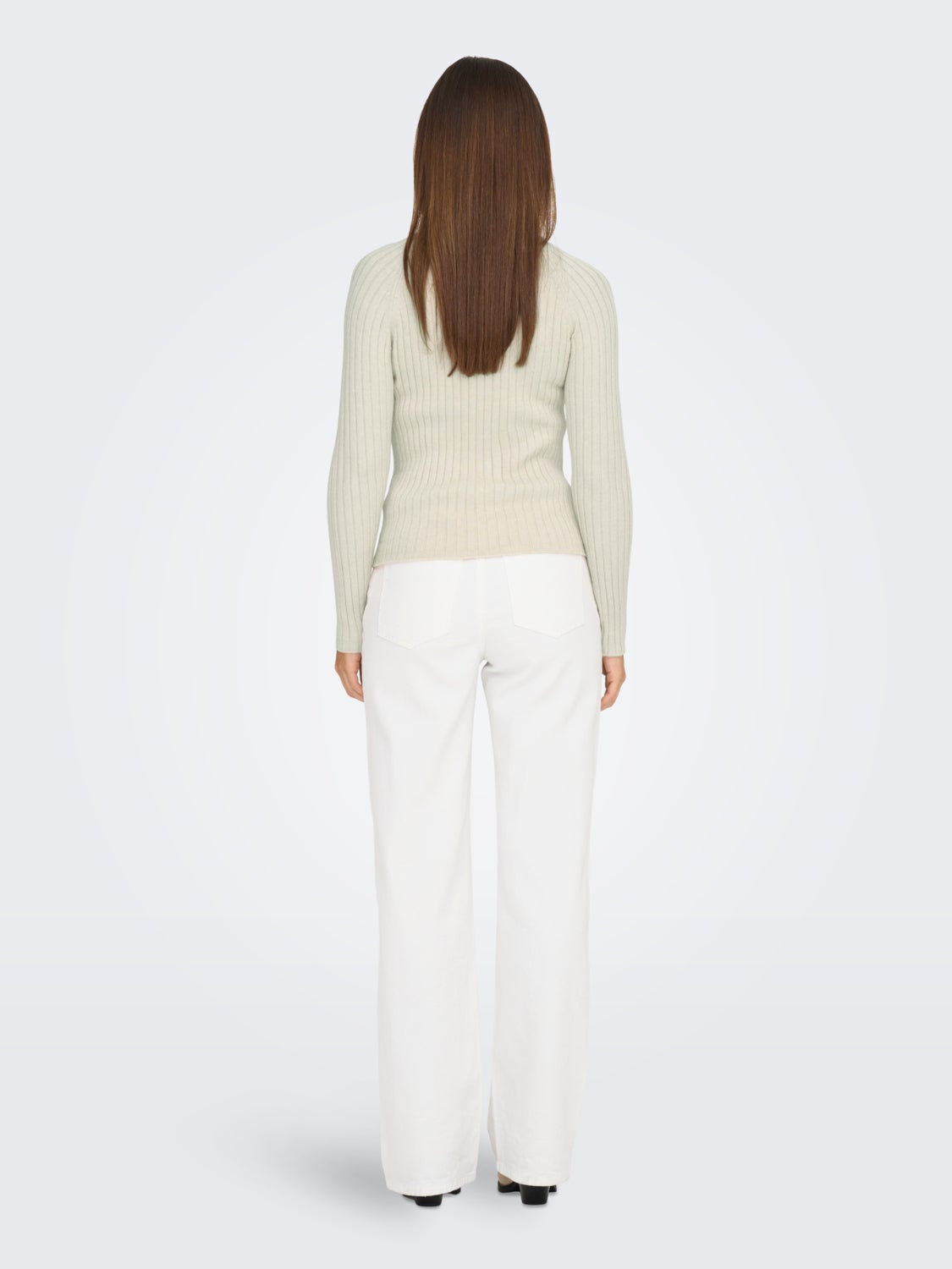 Rib knitted Pullover