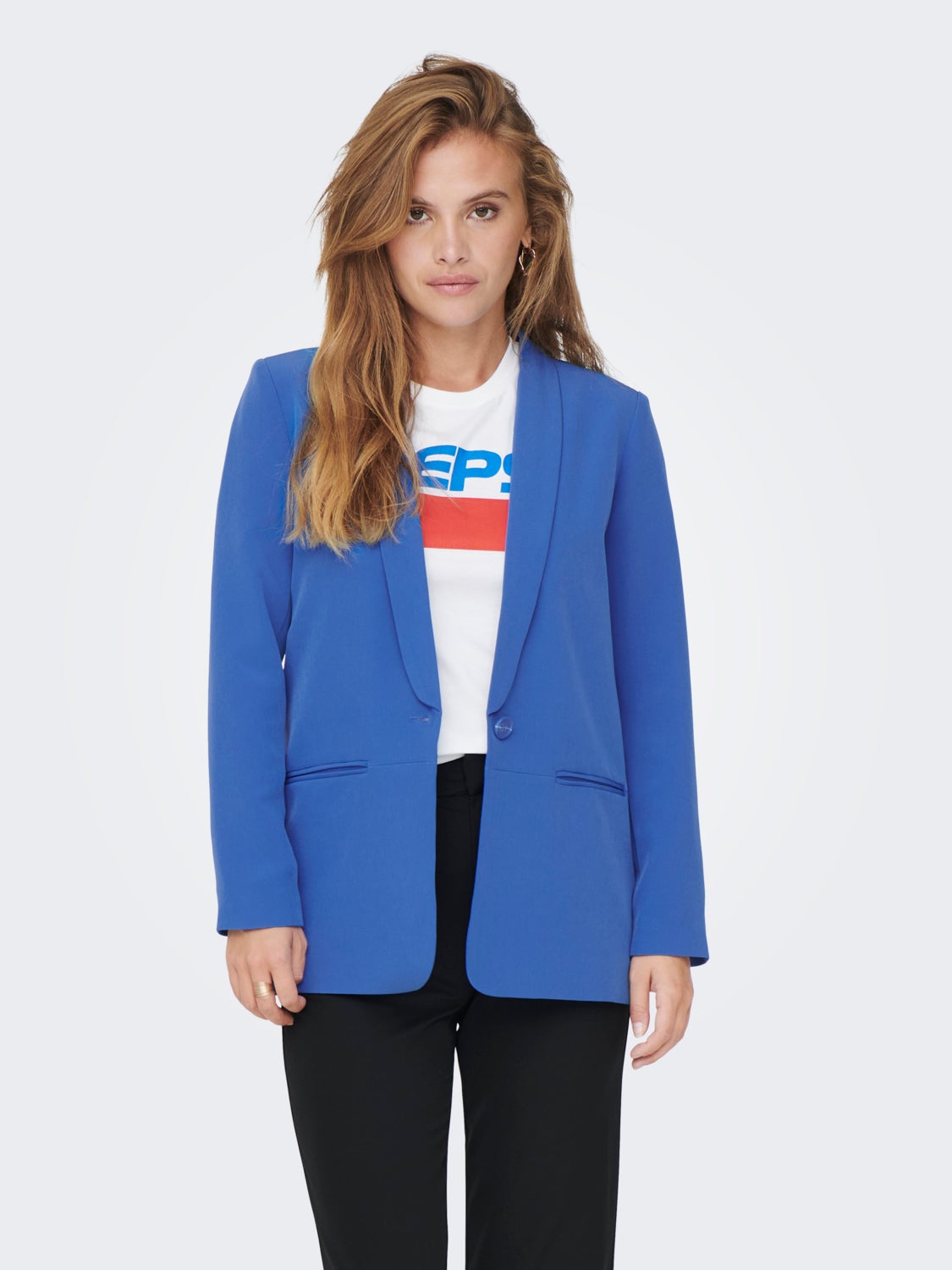 Classic box fit blazer