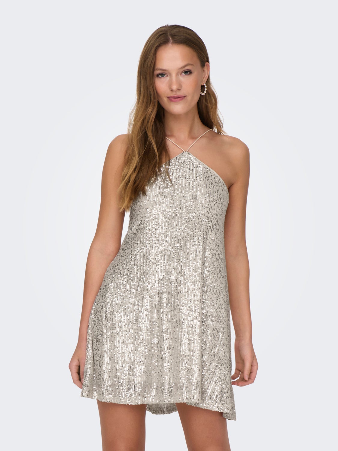 mini dress with glitter