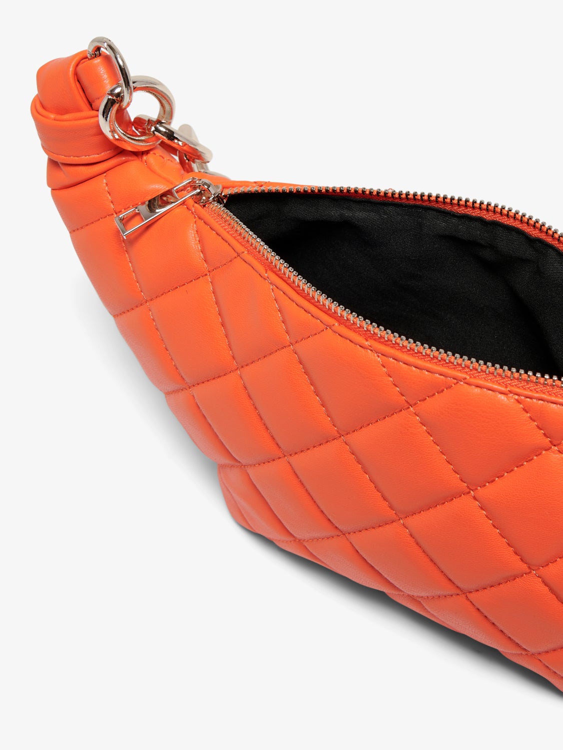 Faux leather quilt Crossbody Bag