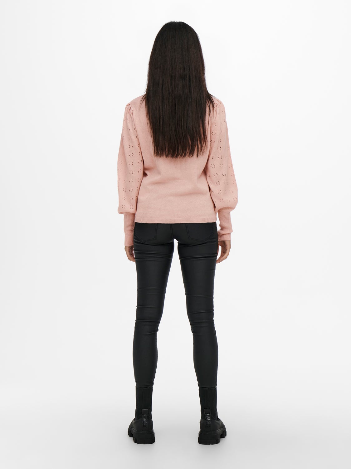 Solid colored Knitted Pullover