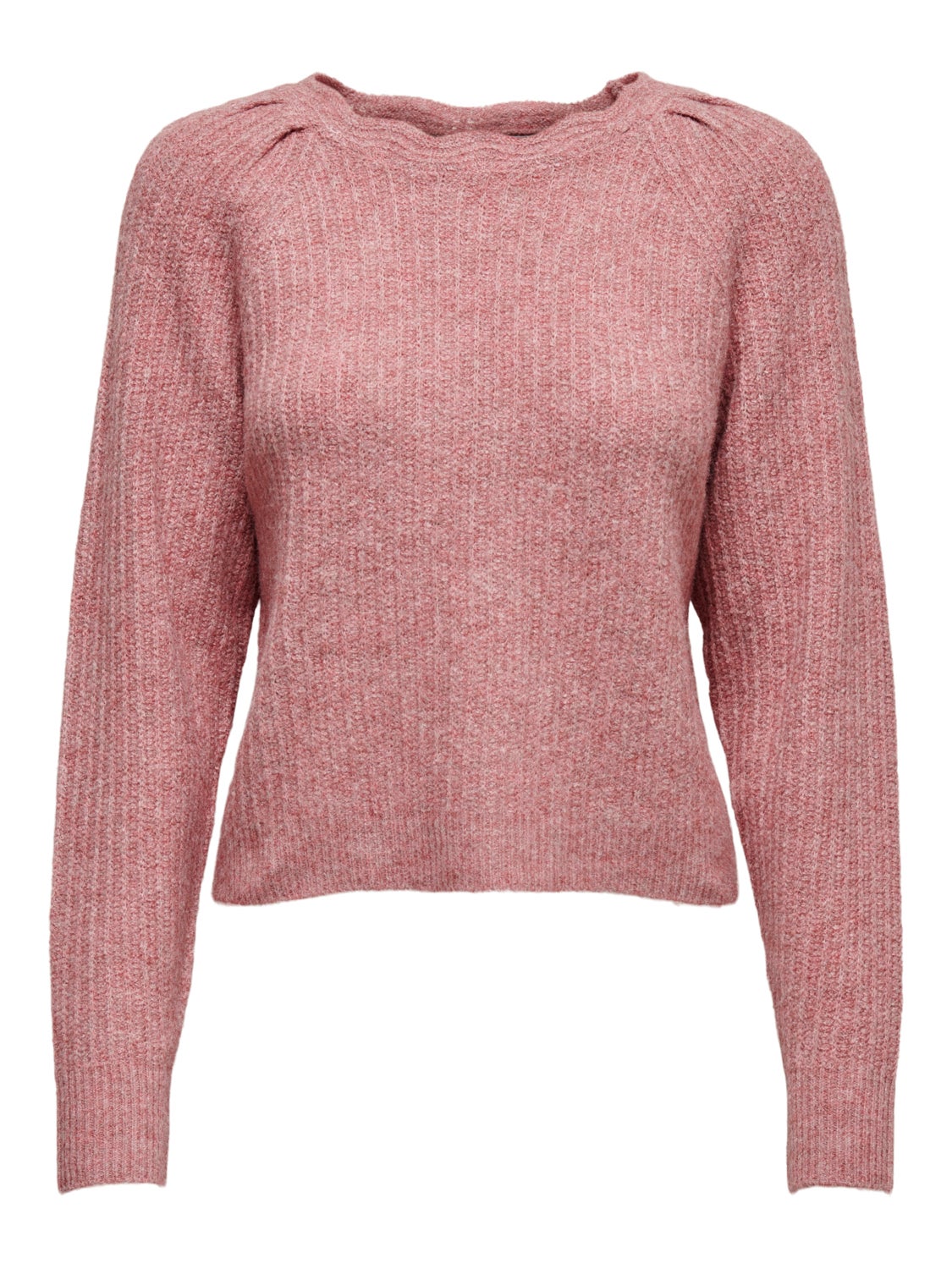 Boatneck Knitted Pullover