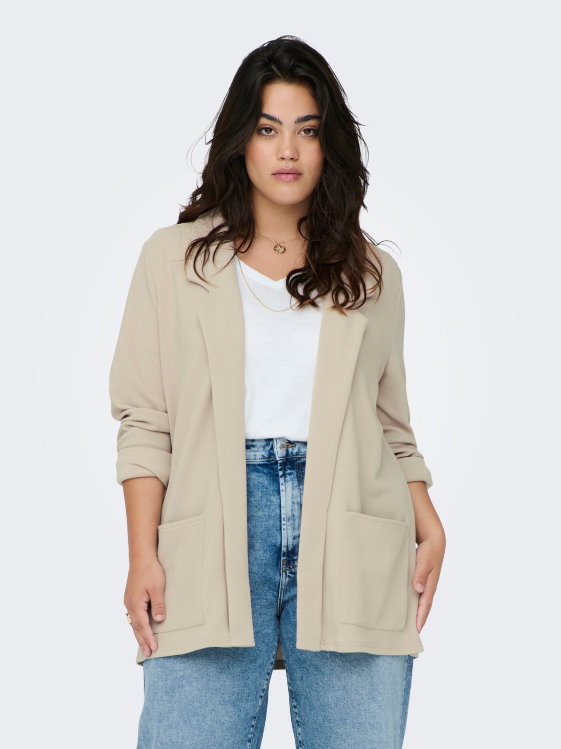 Curvy open Blazer
