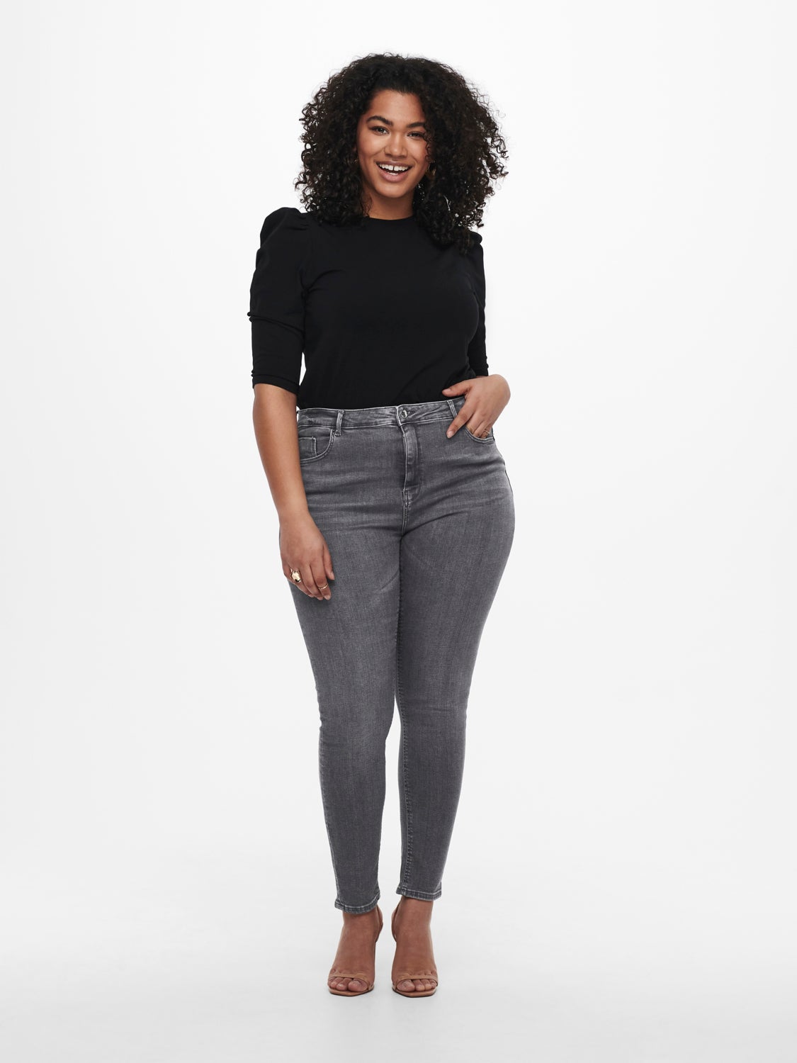 Curvy CarLaola life hw Skinny fit jeans
