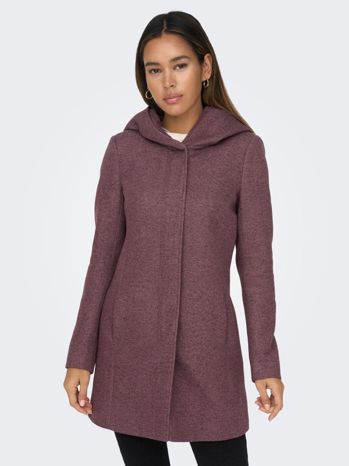 Coat with hood