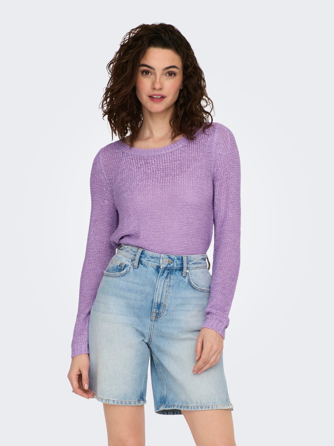 Texture Knitted Pullover