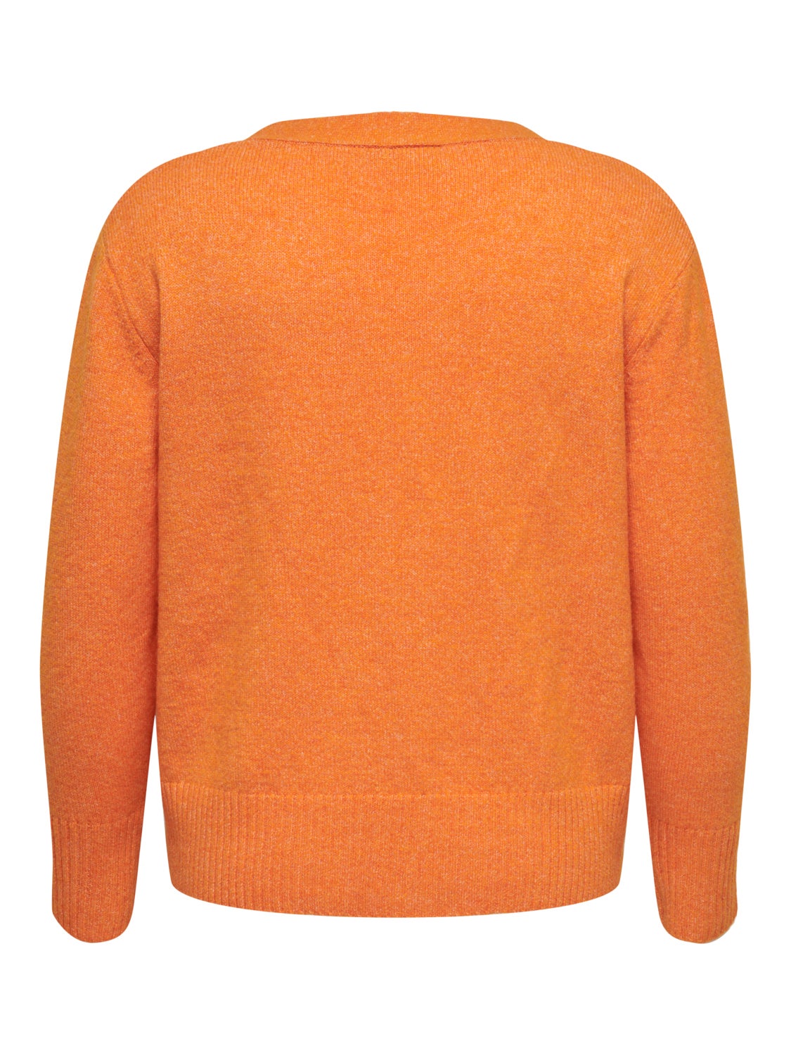 Curvy knit cardigan with v-neck