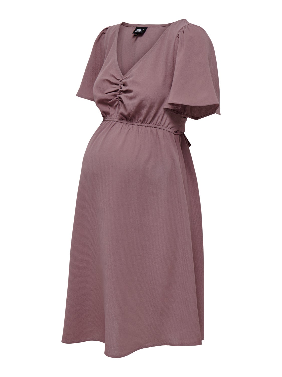 Mama dress with v-neck