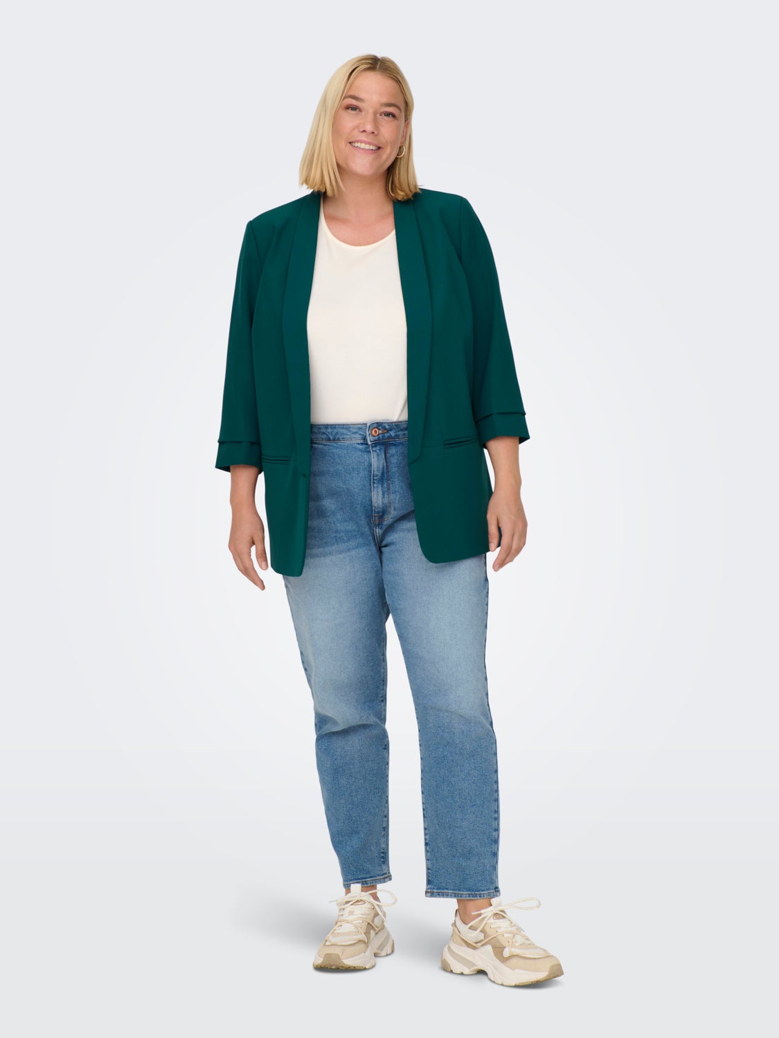 Curvy classic blazer