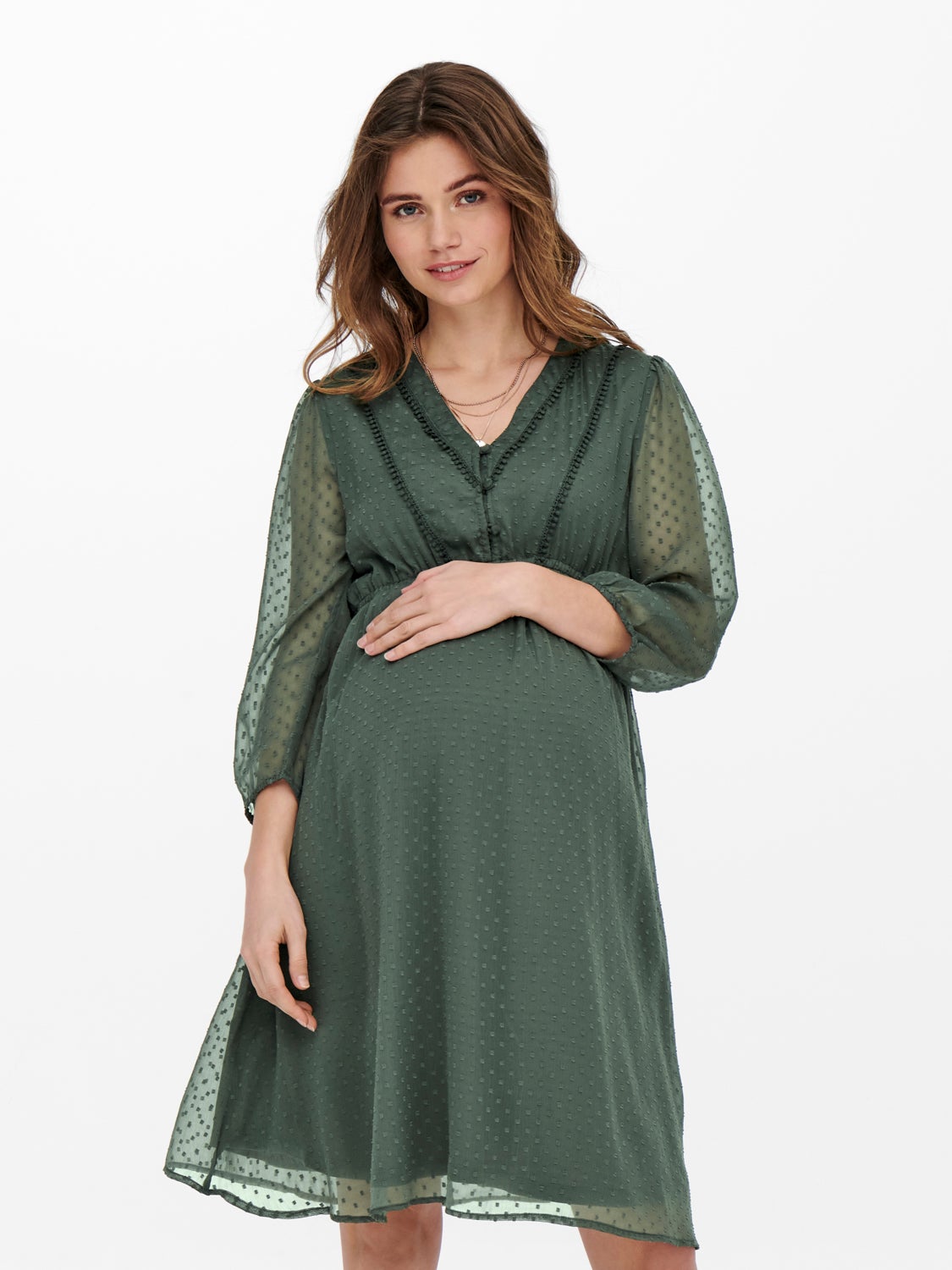 Mama 3/4 sleeved Dress