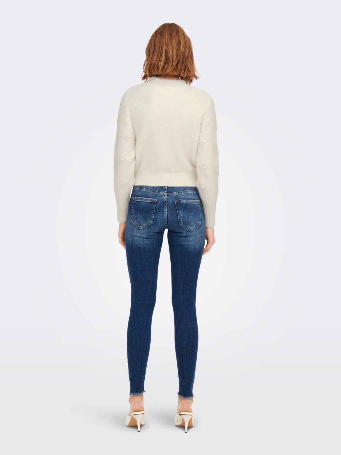 High neck Knitted Pullover