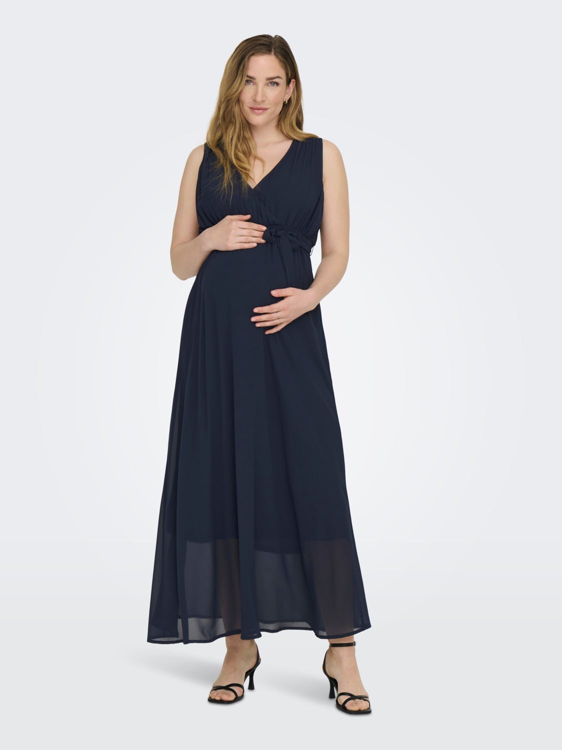Mama Maxi Wrap dress