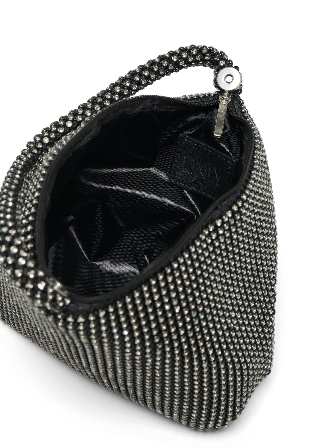 Handbag with glitter