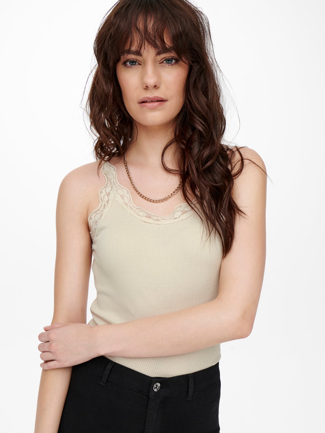 Lace Sleeveless Top