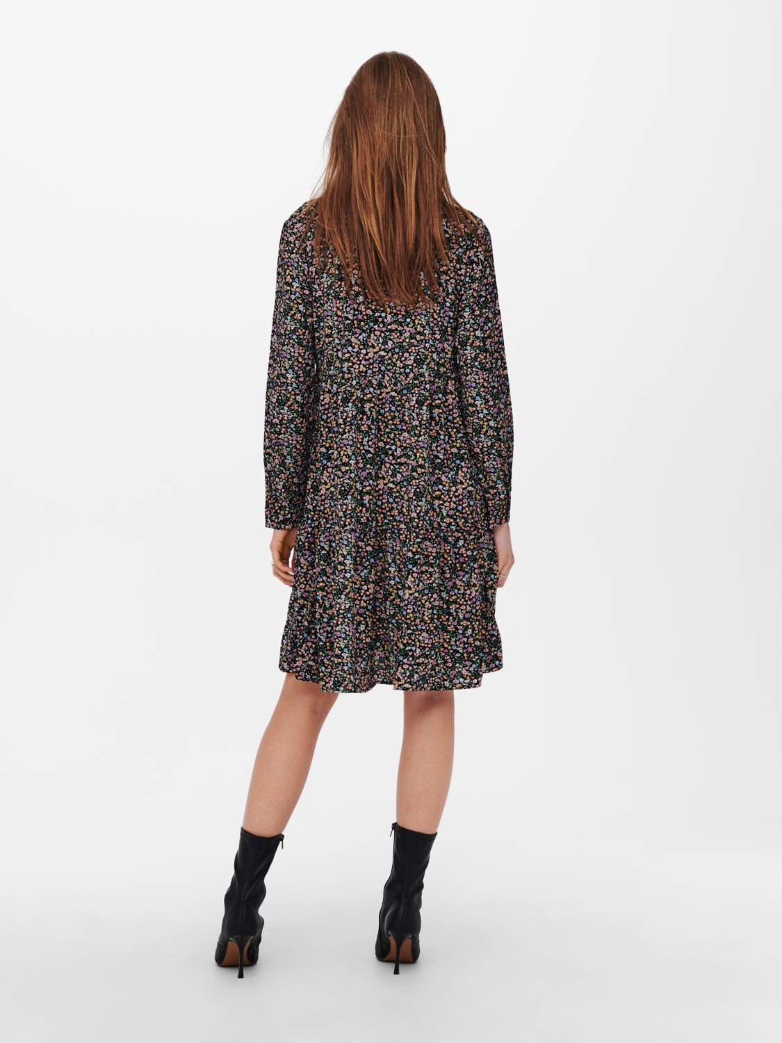 Mini dress with print