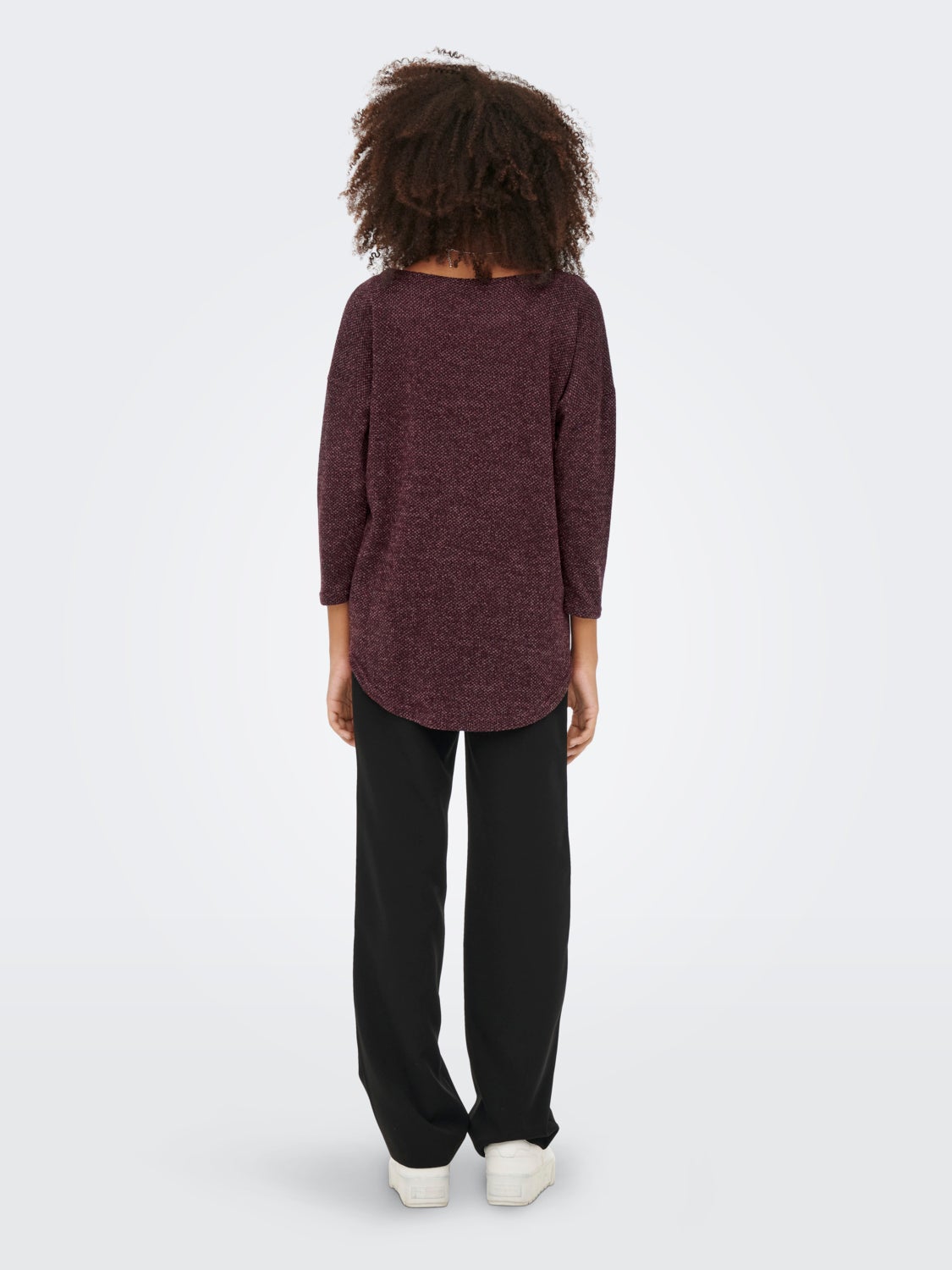 Oversize 3/4 sleeved top