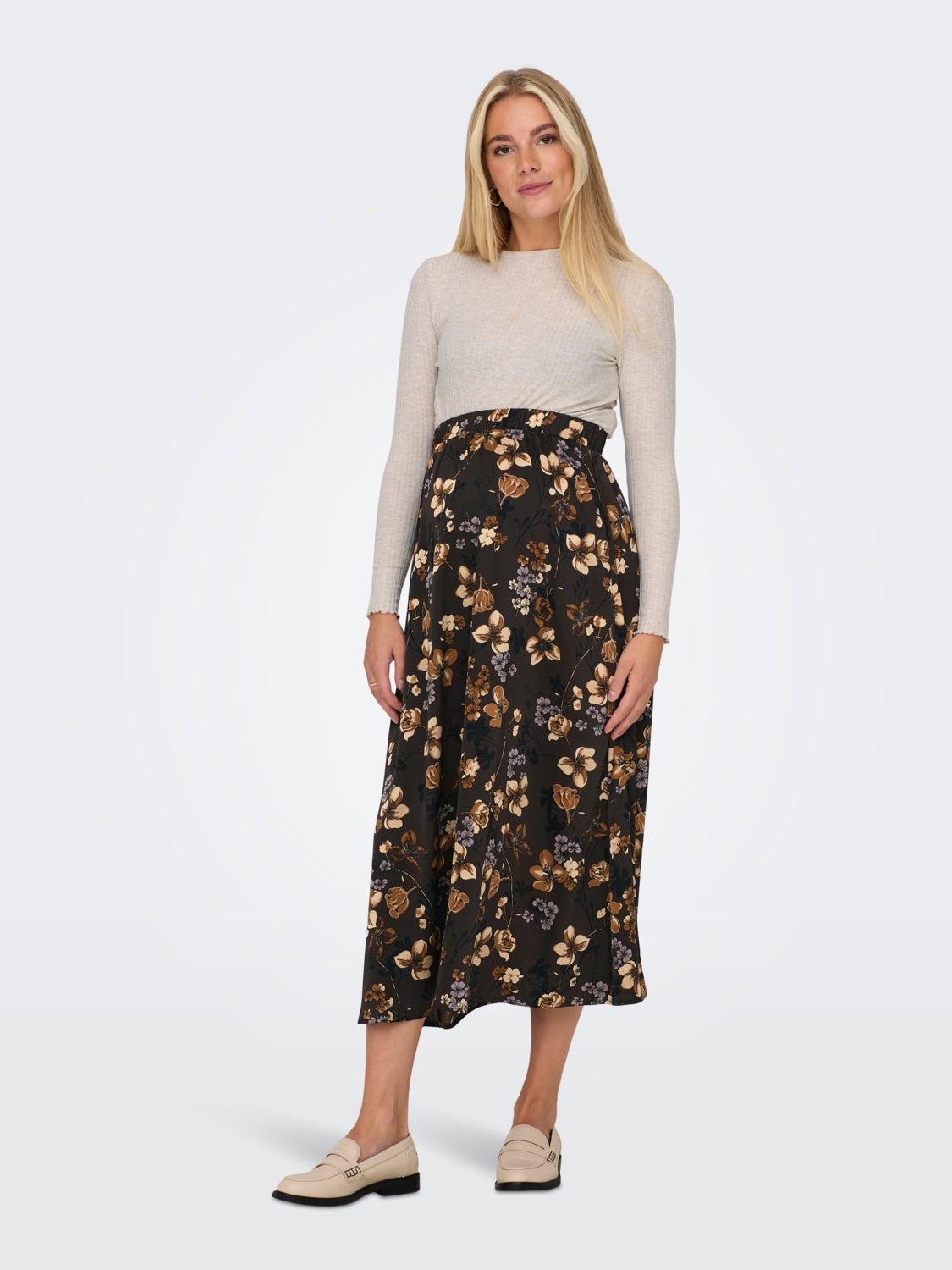 Mama Midi skirt with print