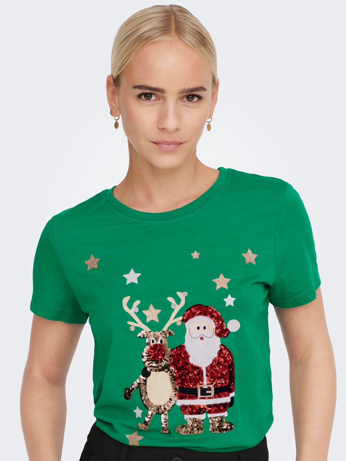 Christmas Short Sleeved Top