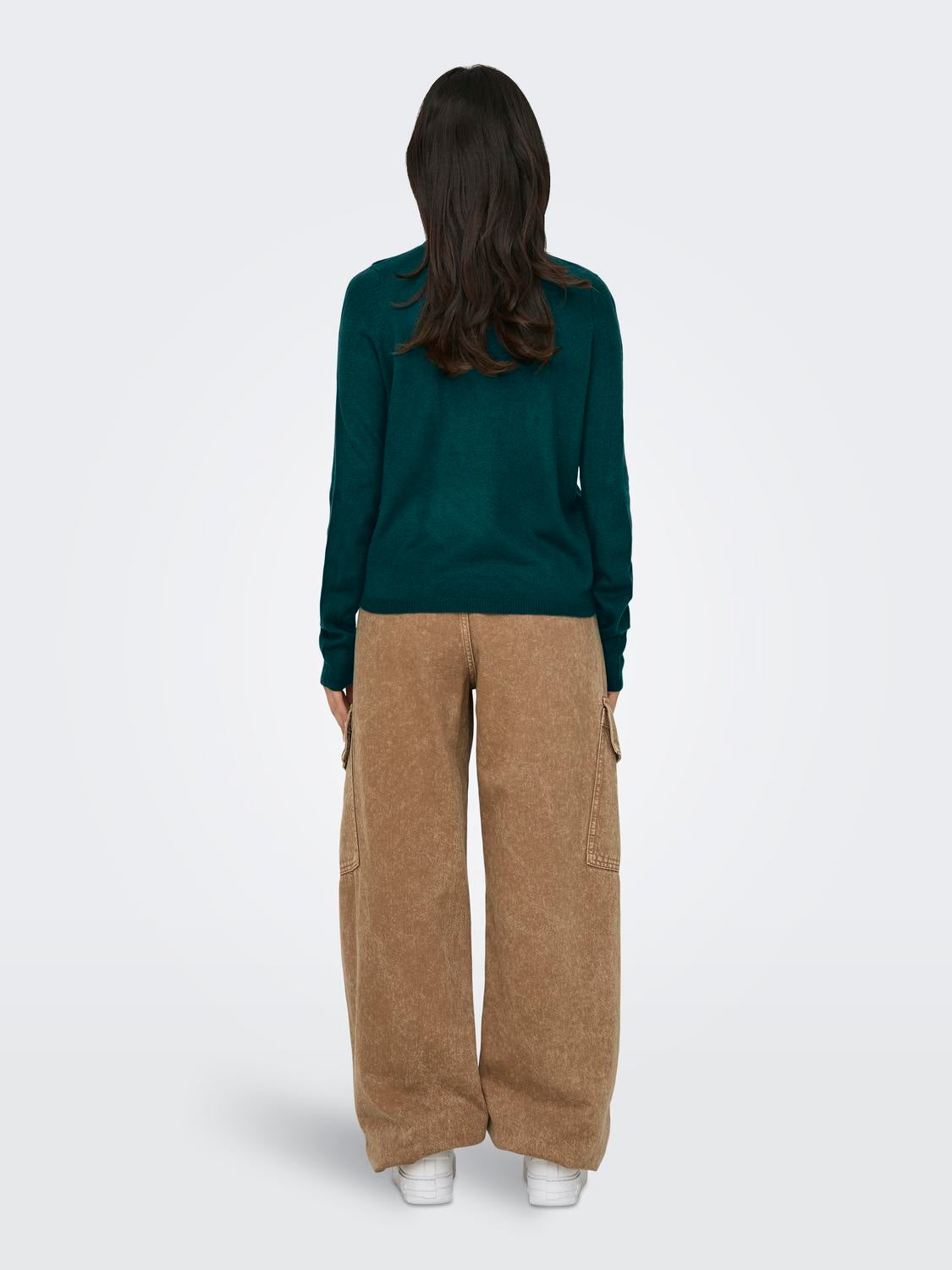 O-neck christmas knitted pullover